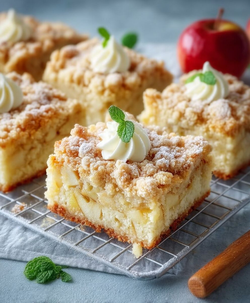 Apfelkuchen Streusel Blech