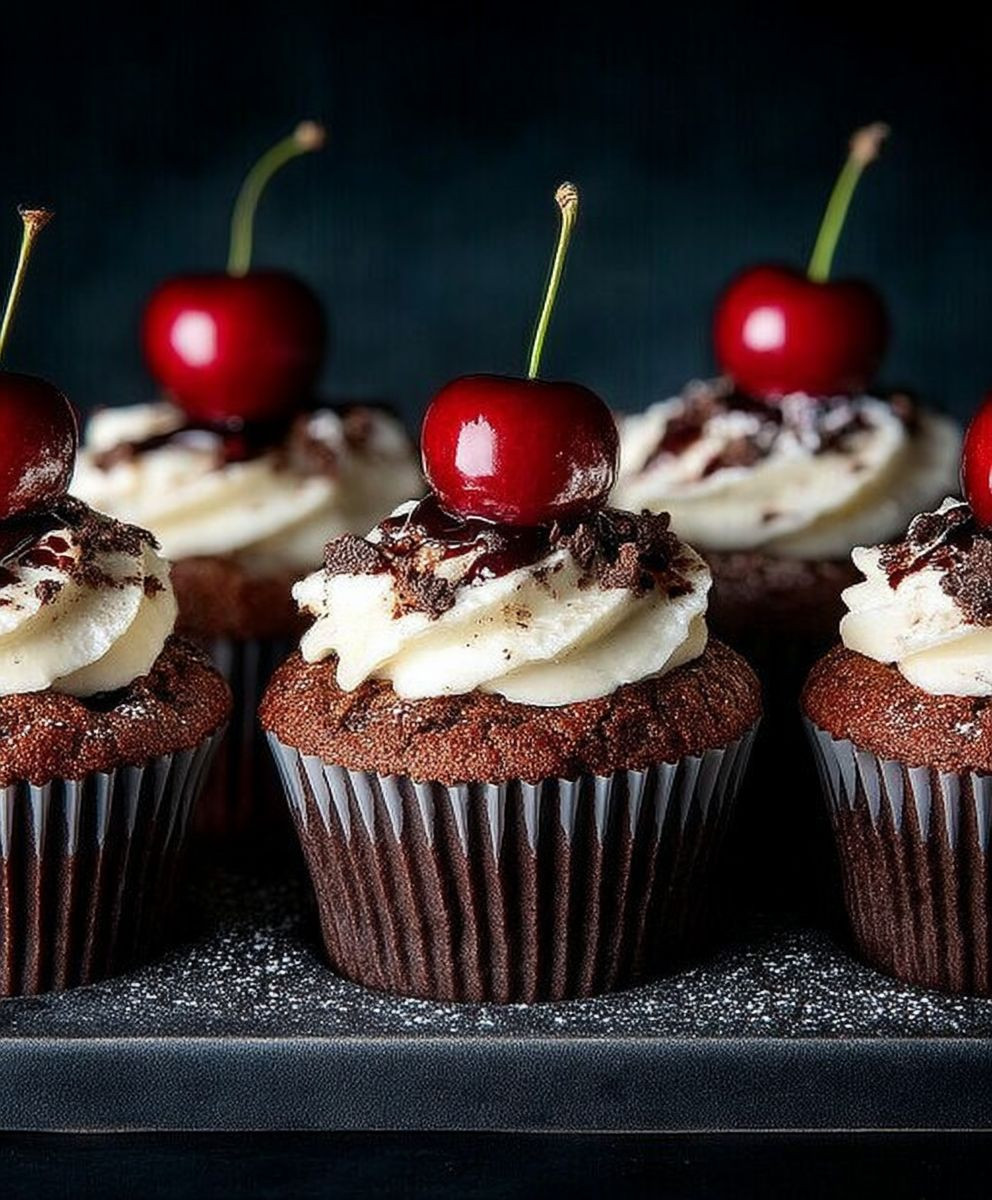 Schwarzwälder Kirsch Muffins