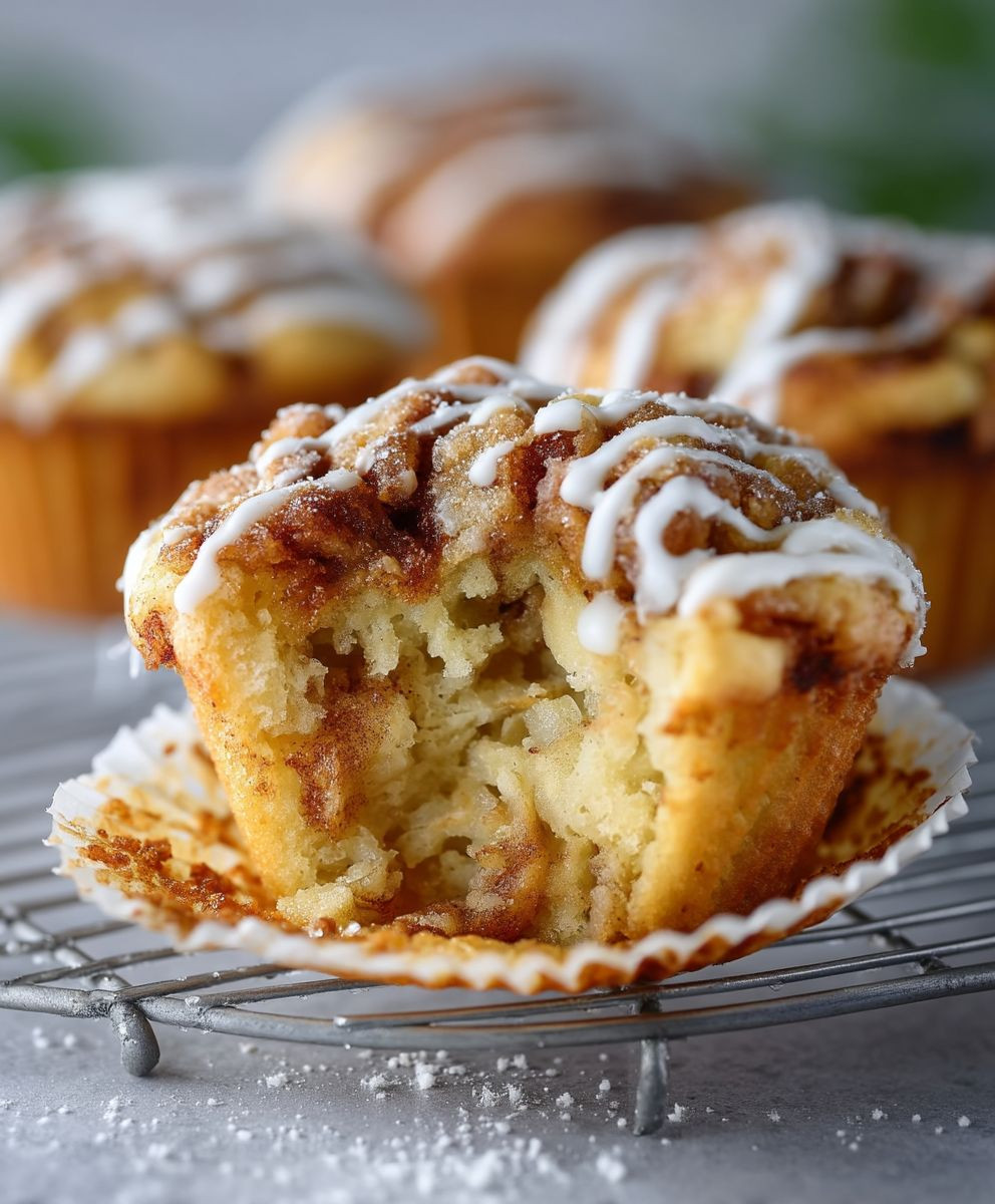 Zimtschnecken Apfel Muffins