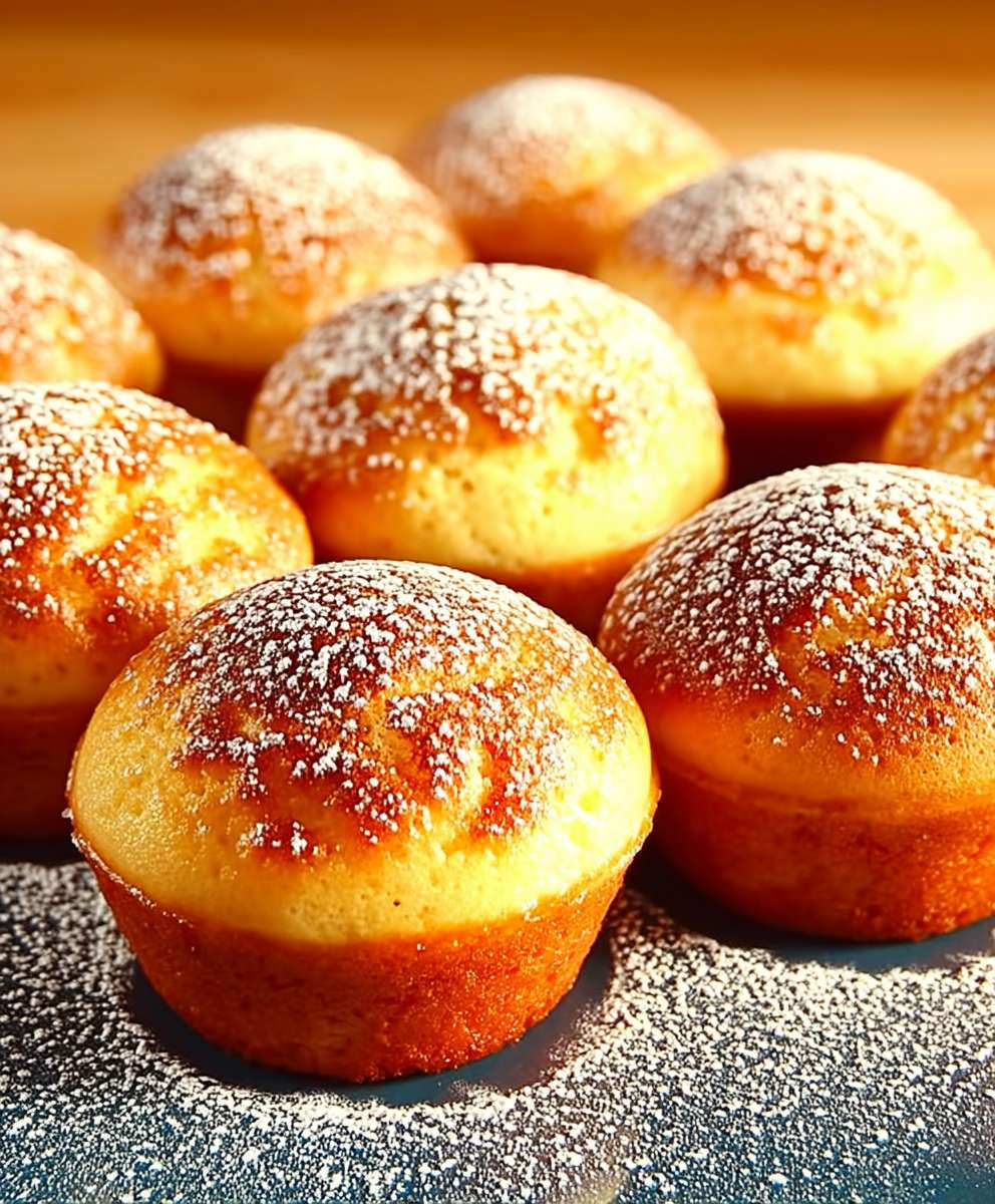 Quark Muffins Vanillepudding
