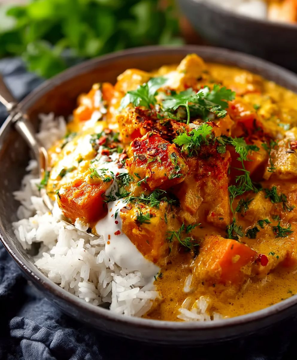 Kürbis Curry Kokosmilch