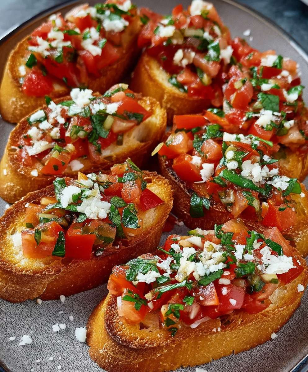 Bruschetta wie beim Italiener