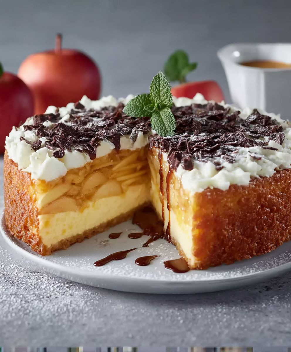 Schwedische Apfeltorte backen