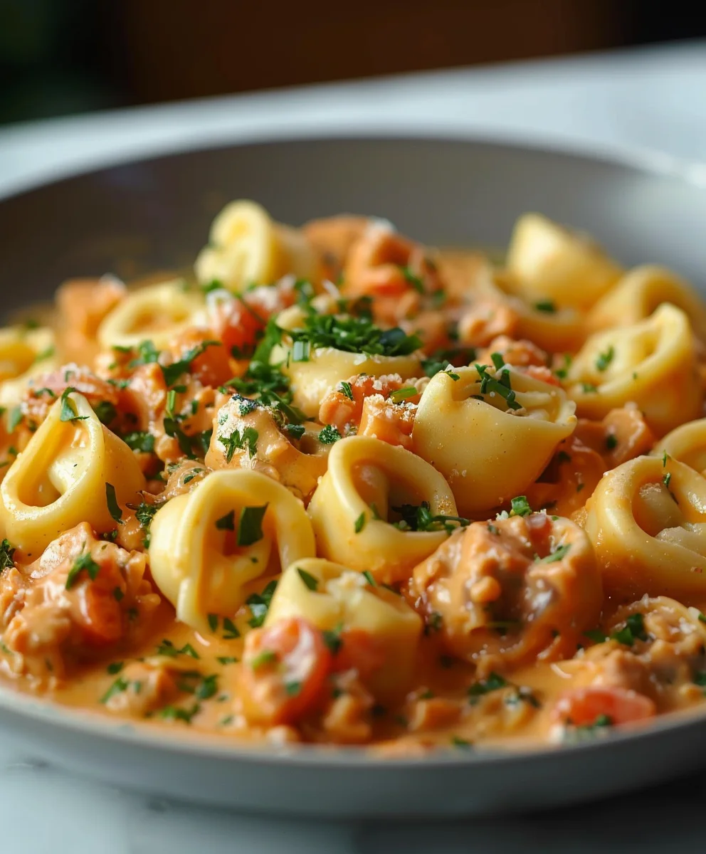 Die beste Cremige Tortellini Pfanne: Einfach & unwiderstehlich