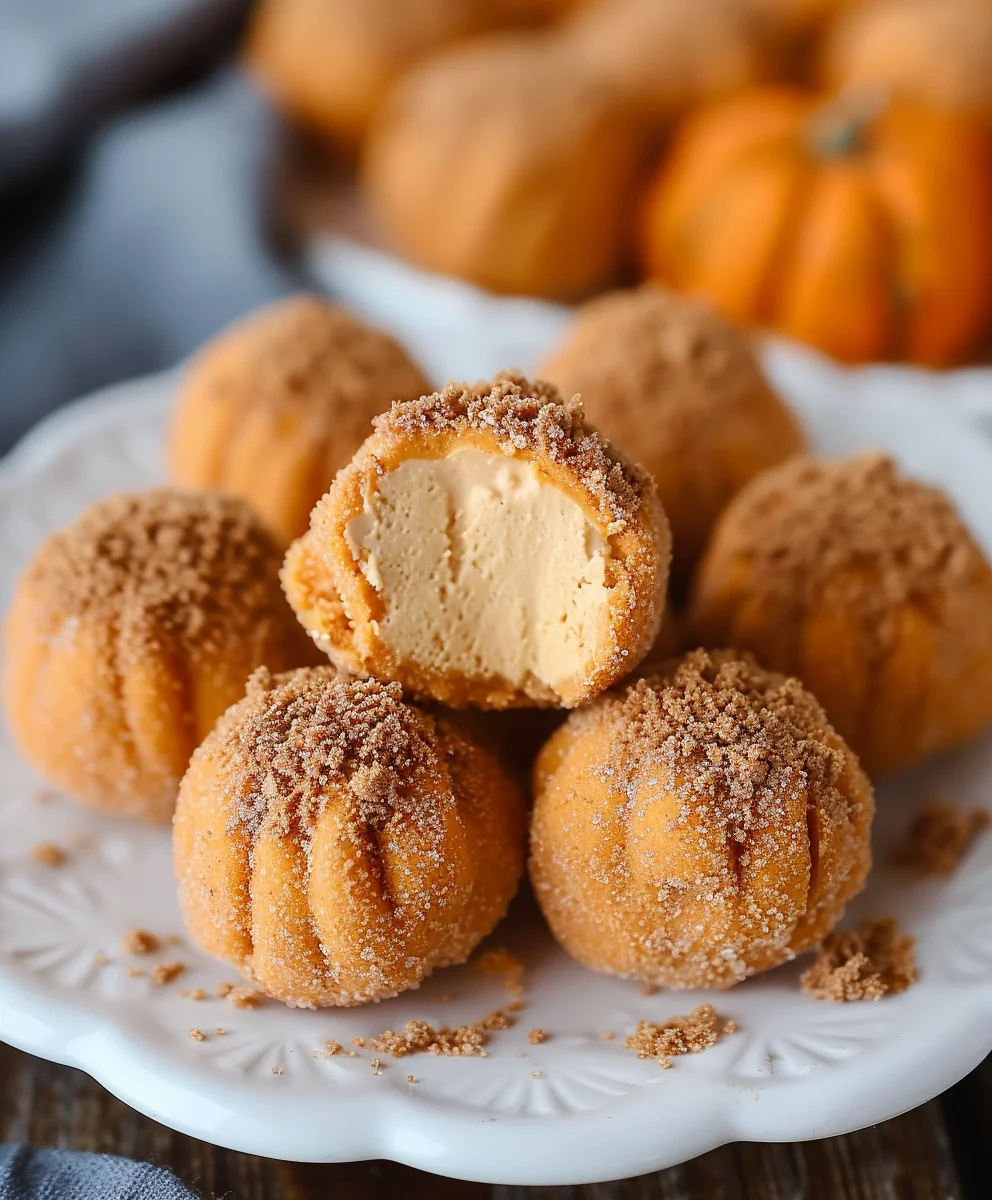 Köstliche Kürbis-Käsekuchen-Trüffel selbst gemacht!