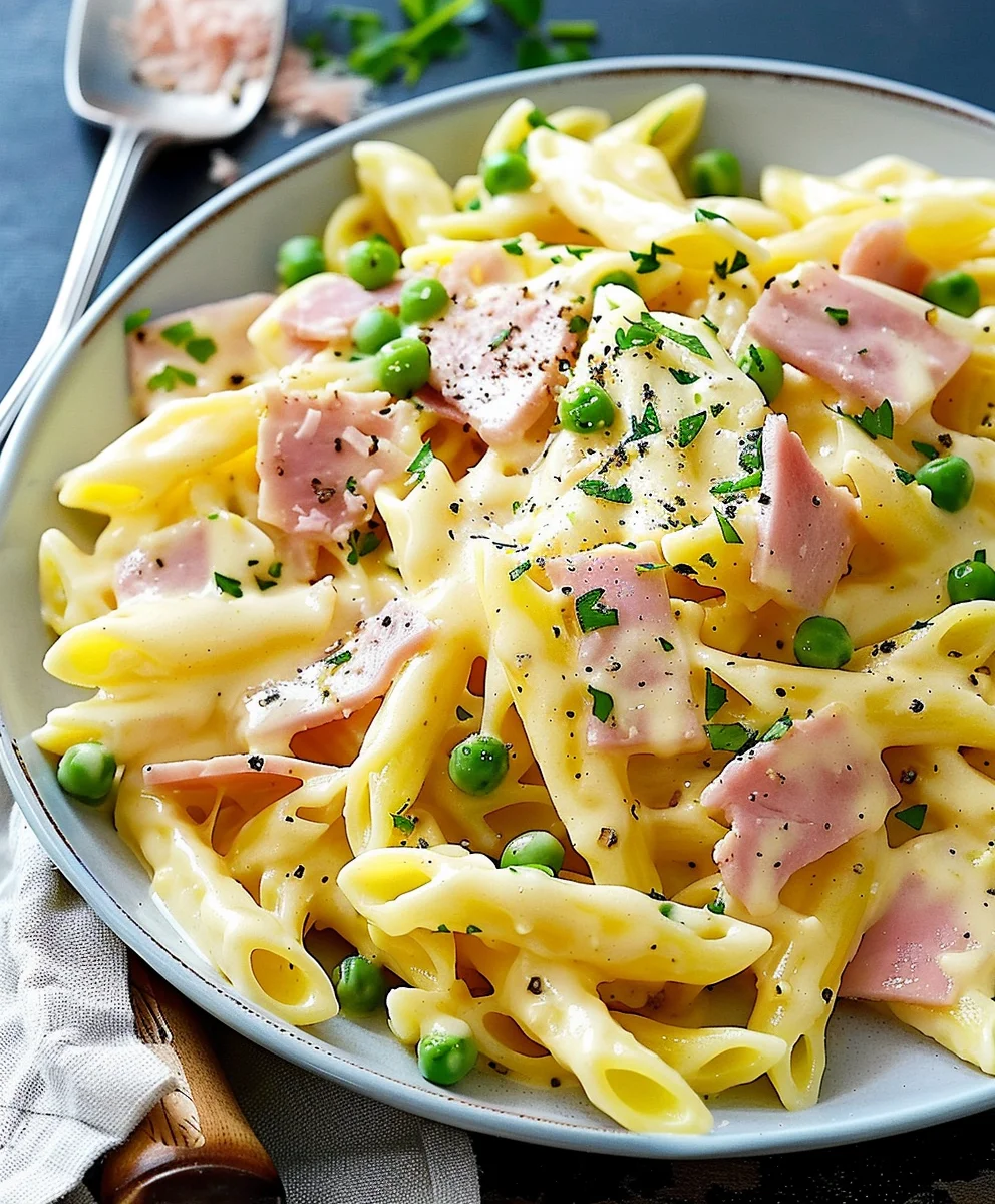 Schnelle Nudeln mit Rinderwürfeln in cremiger Sahnesoße