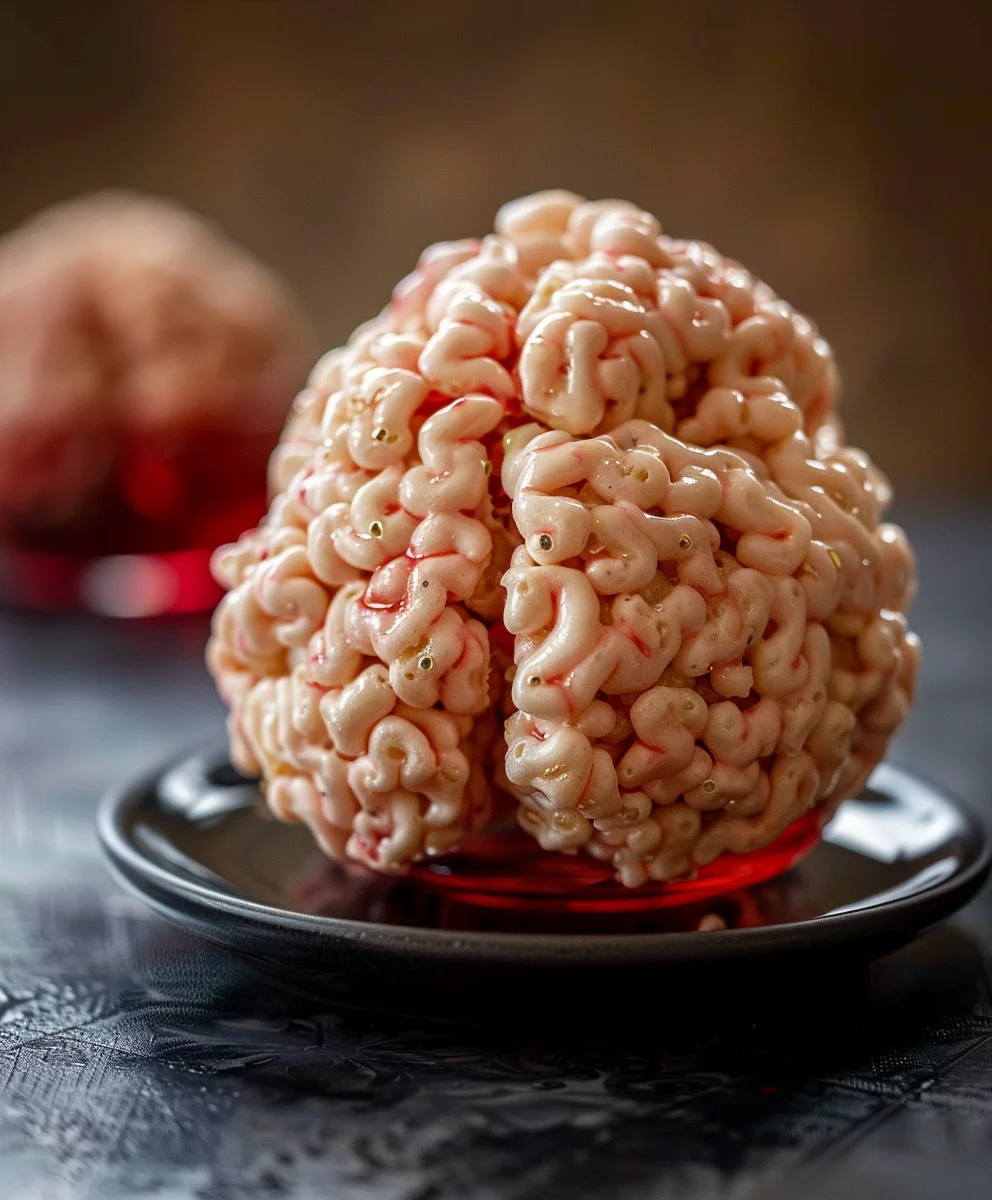 Schaurig-schöne Rice Krispies Brains: Gruselrezept!