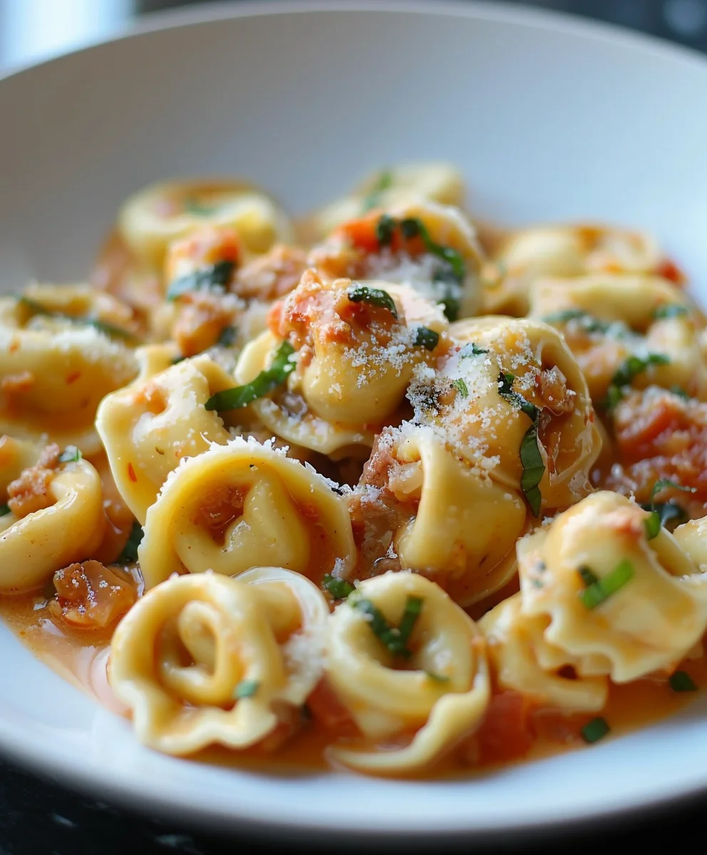 Cremige Tortellini Pfanne