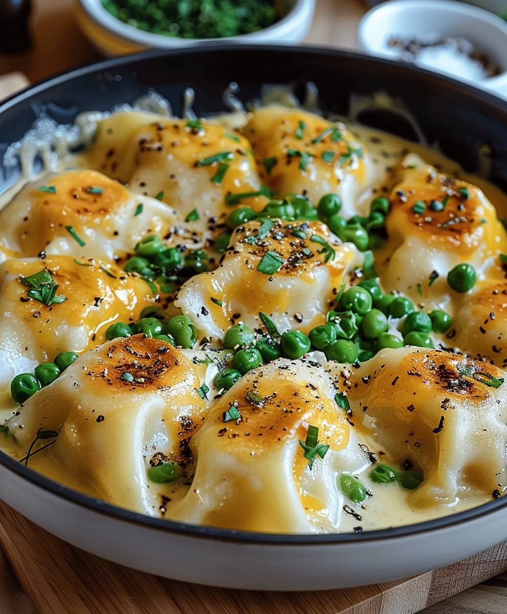 Maultaschen Käse Sahne Soße