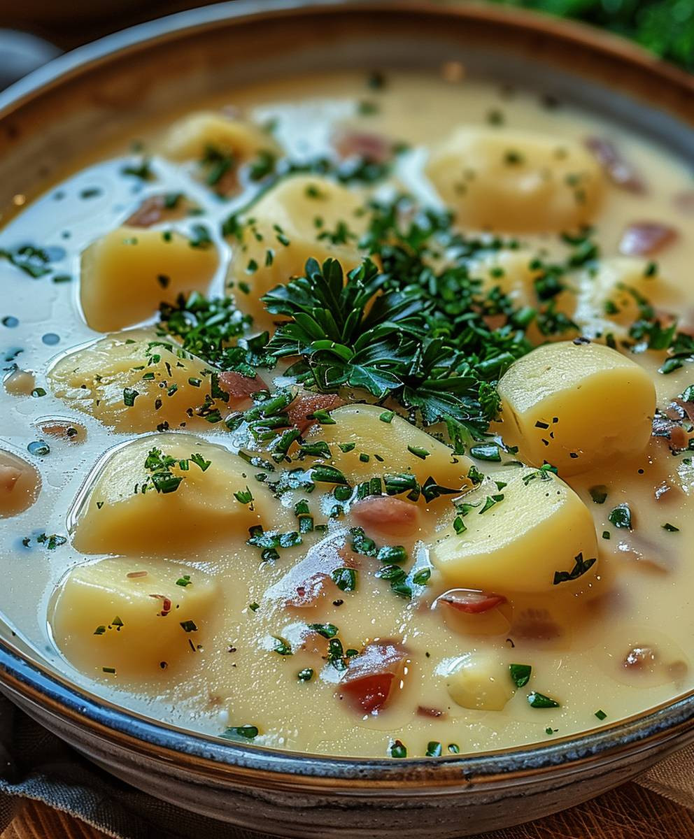 Kartoffelsuppe wie bei Oma