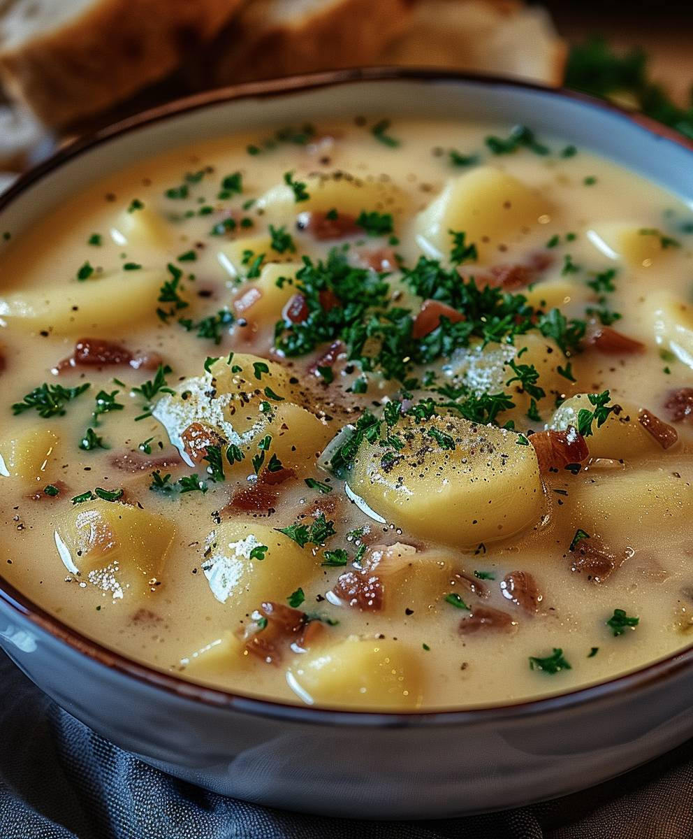 Kartoffelsuppe wie bei Oma