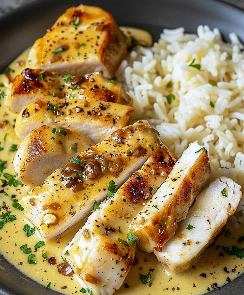 Honig Senf Hähnchenpfanne
