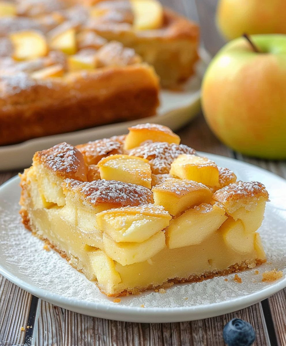 Apfelkuchen Blech einfach backen