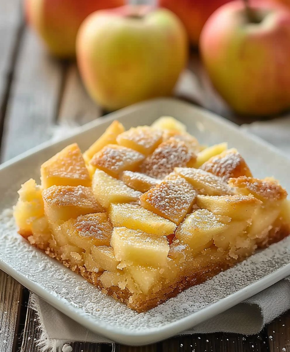 Apfelkuchen Blech einfach backen