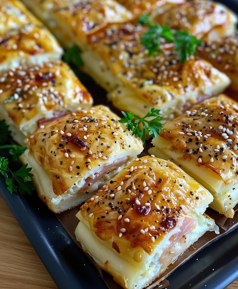 Schinken Käse Blätterteig Füllung