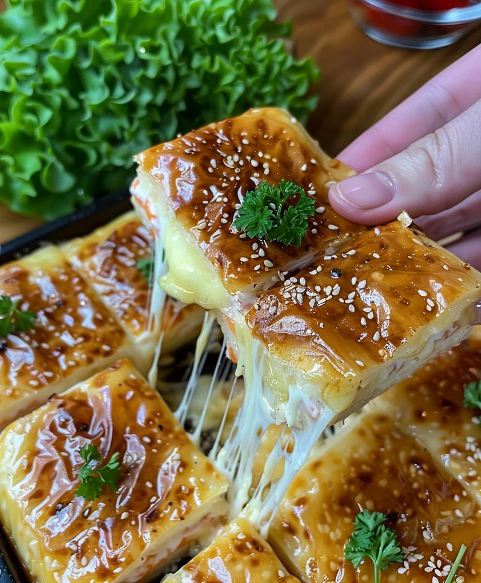 Schinken Käse Blätterteig Füllung