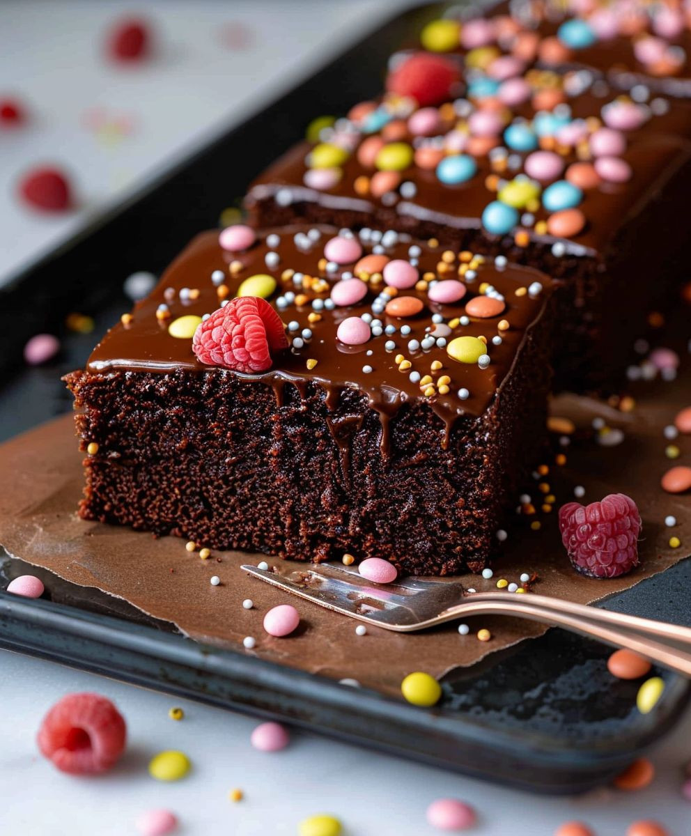 Saftiger Schokokuchen Blech