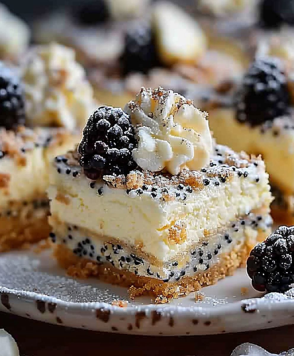 Mohn Streuselkuchen Quark Creme