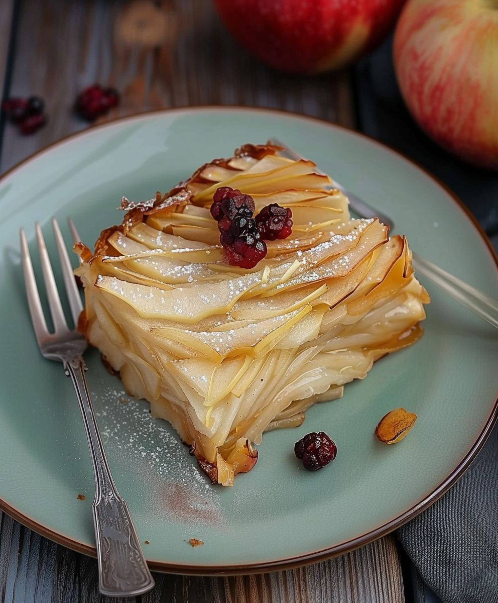 Unsichtbarer Apfelkuchen Klassiker