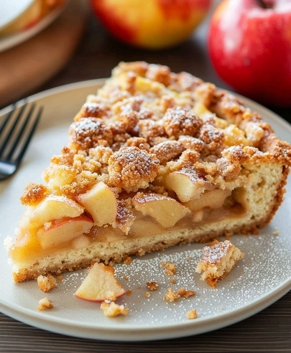 Apfel Streusel Kuchen backen