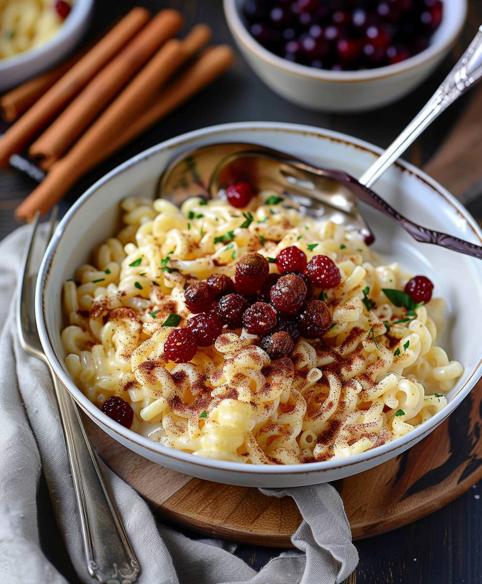 Süße Milchnudeln wie Omi