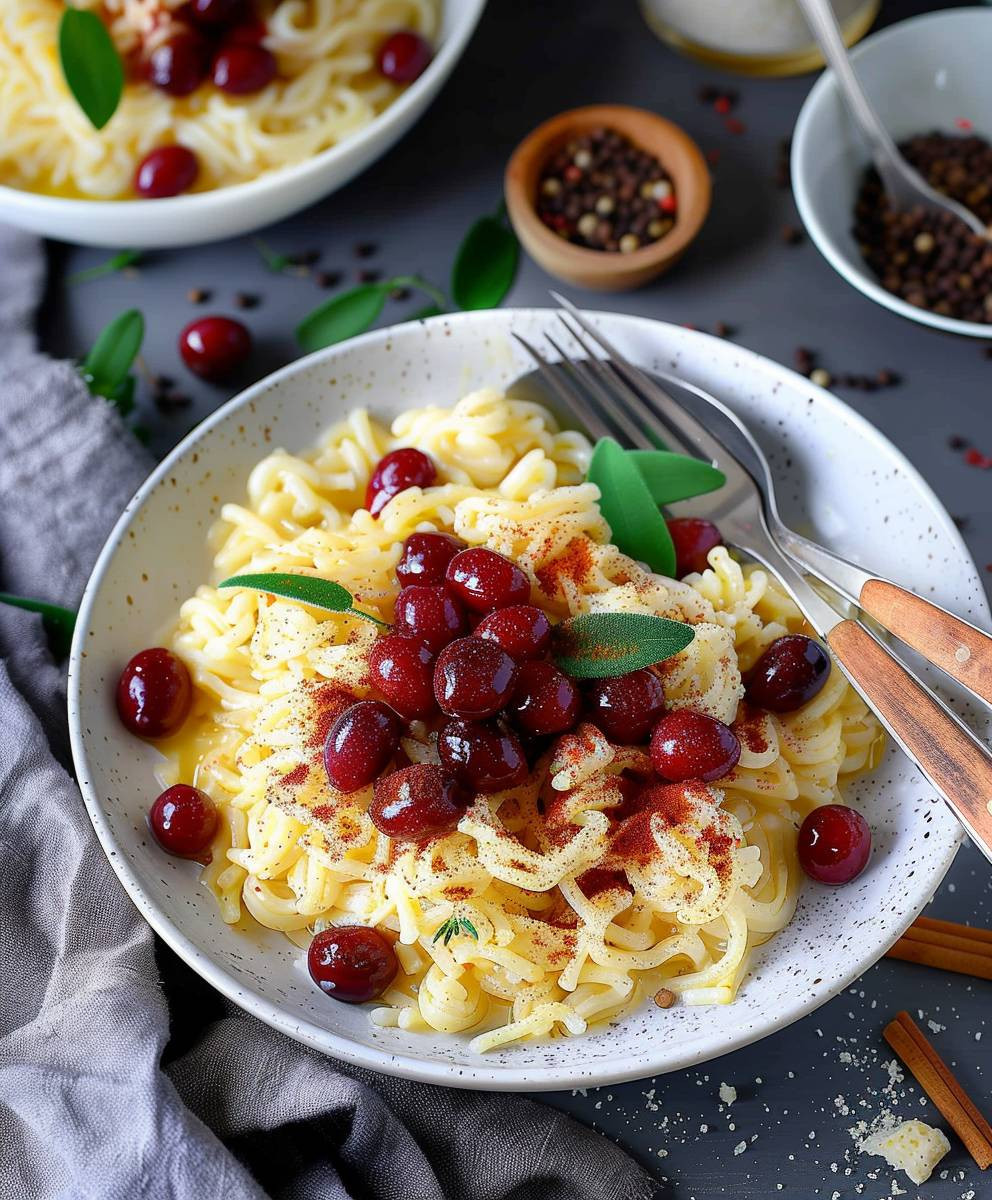 Süße Milchnudeln wie Omi