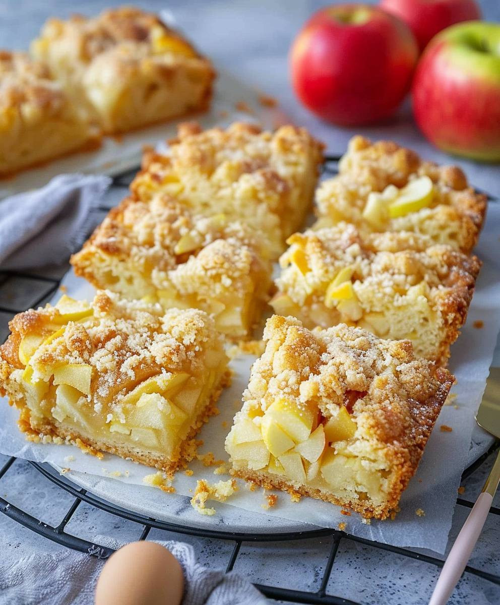 Apfelkuchen Blech Streusel einfach