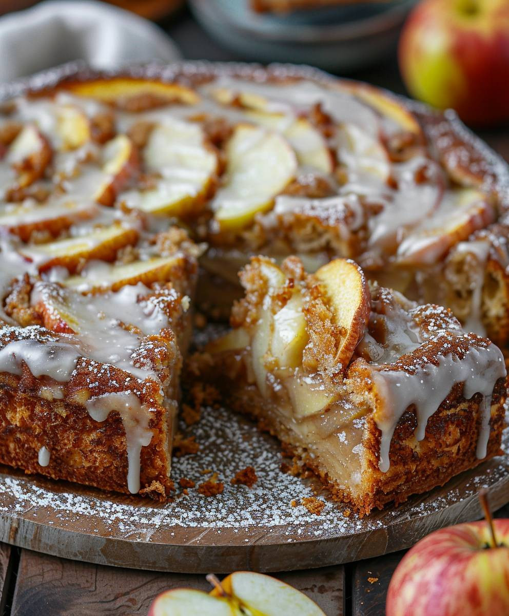 Zimtschnecken Apfelkuchen