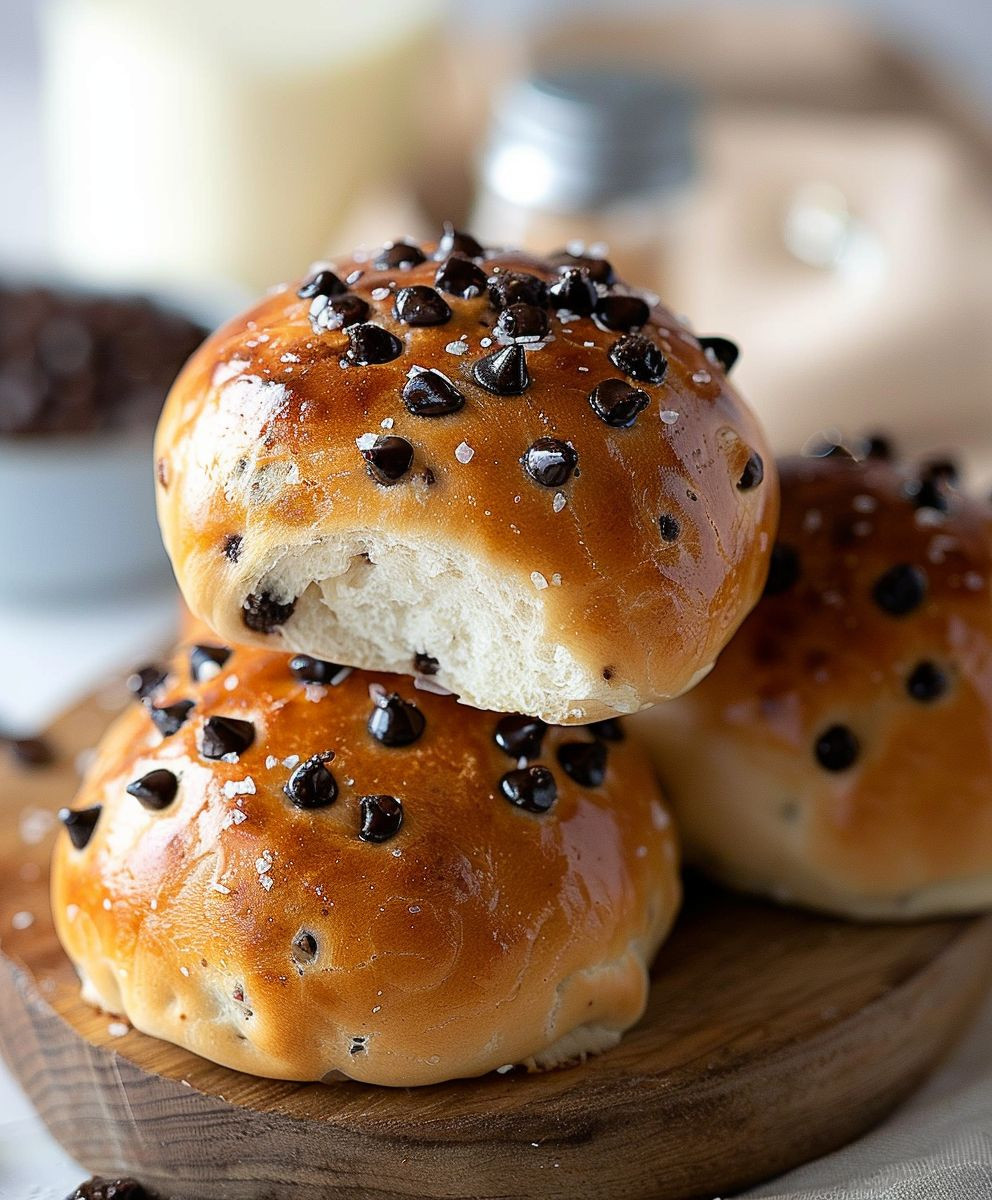Schokobrötchen backen