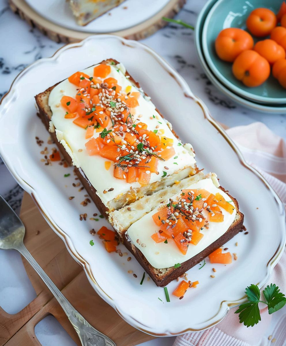 Karottenkuchen mit Frischkäseguss