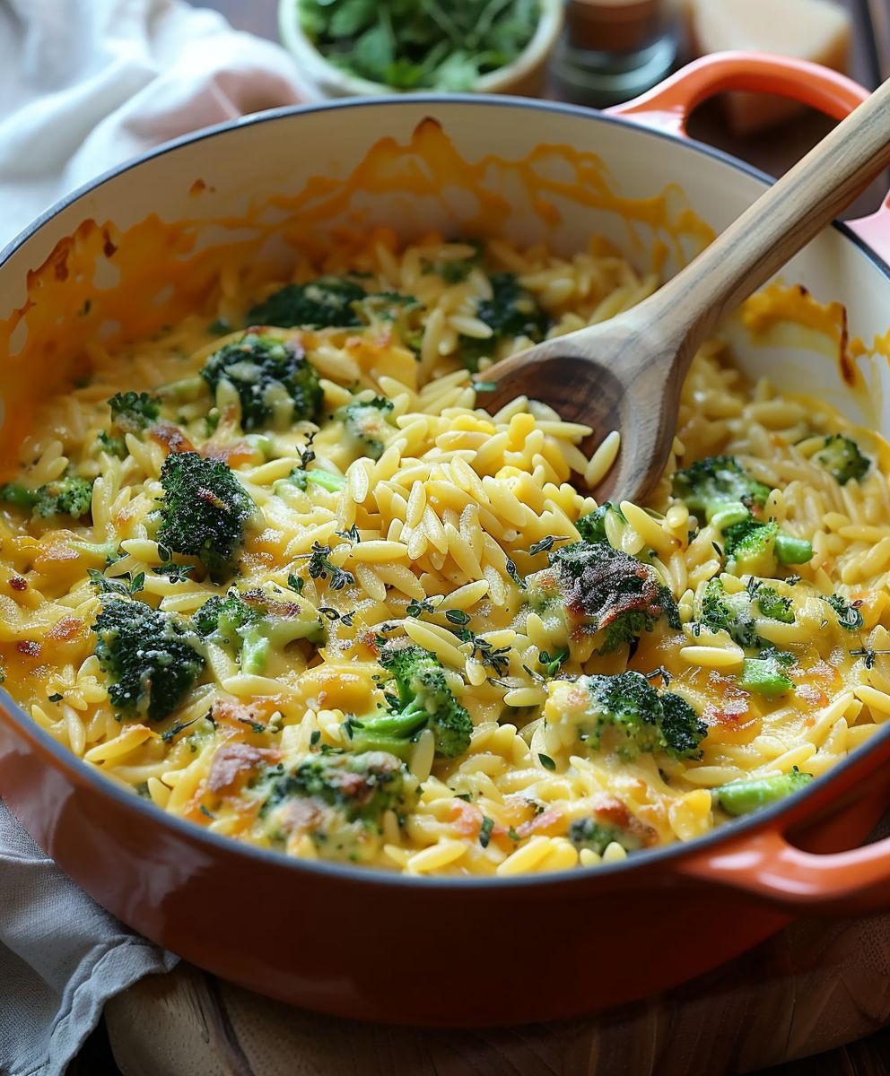 Brokkoli Käse Orzo