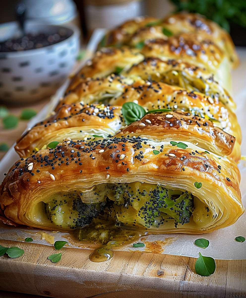 Brokkoli Käse Strudel