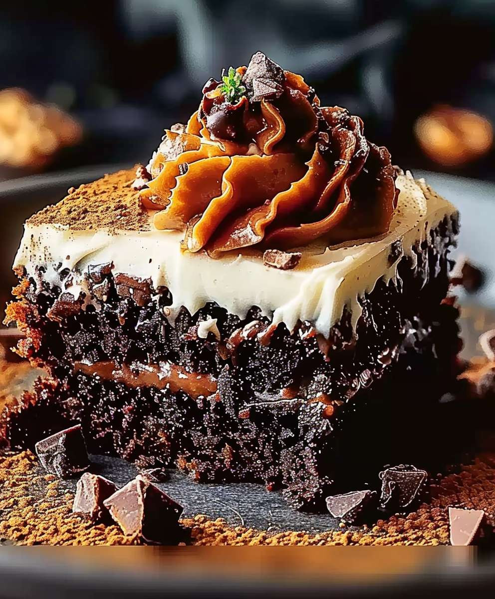 Schoko Karottenkuchen backen