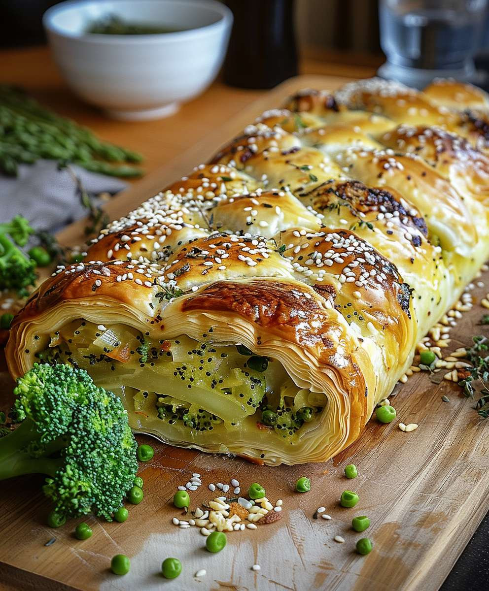 Brokkoli Käse Strudel