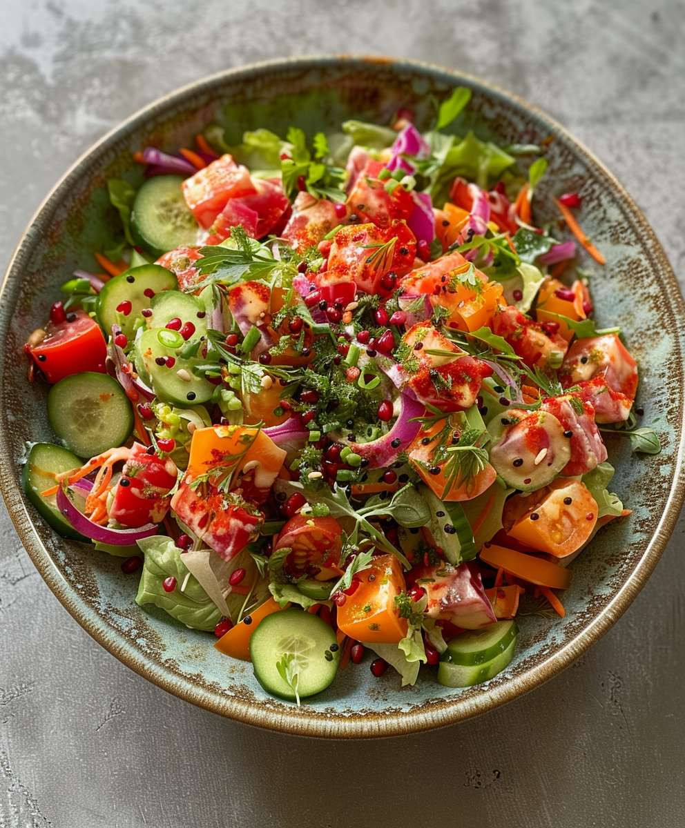 Schneller Fitness Salat