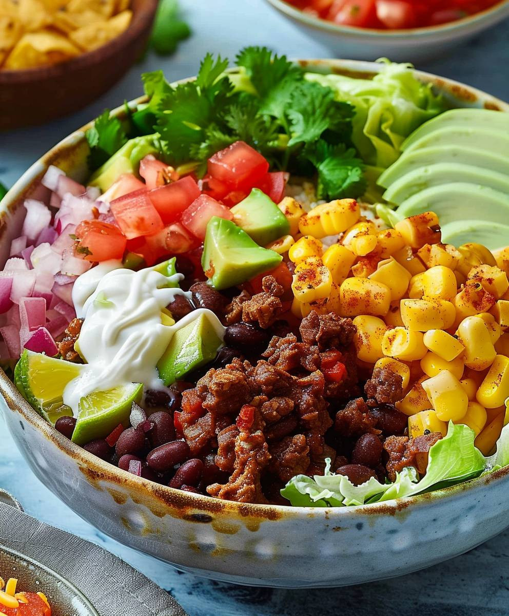Burrito Bowl Rinderhack