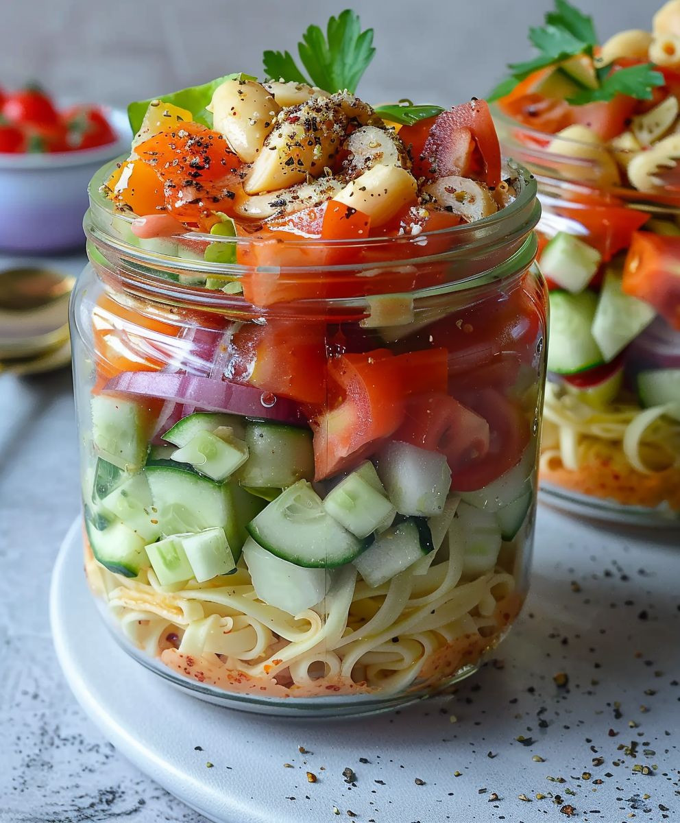 Meal Prep Salat einfach