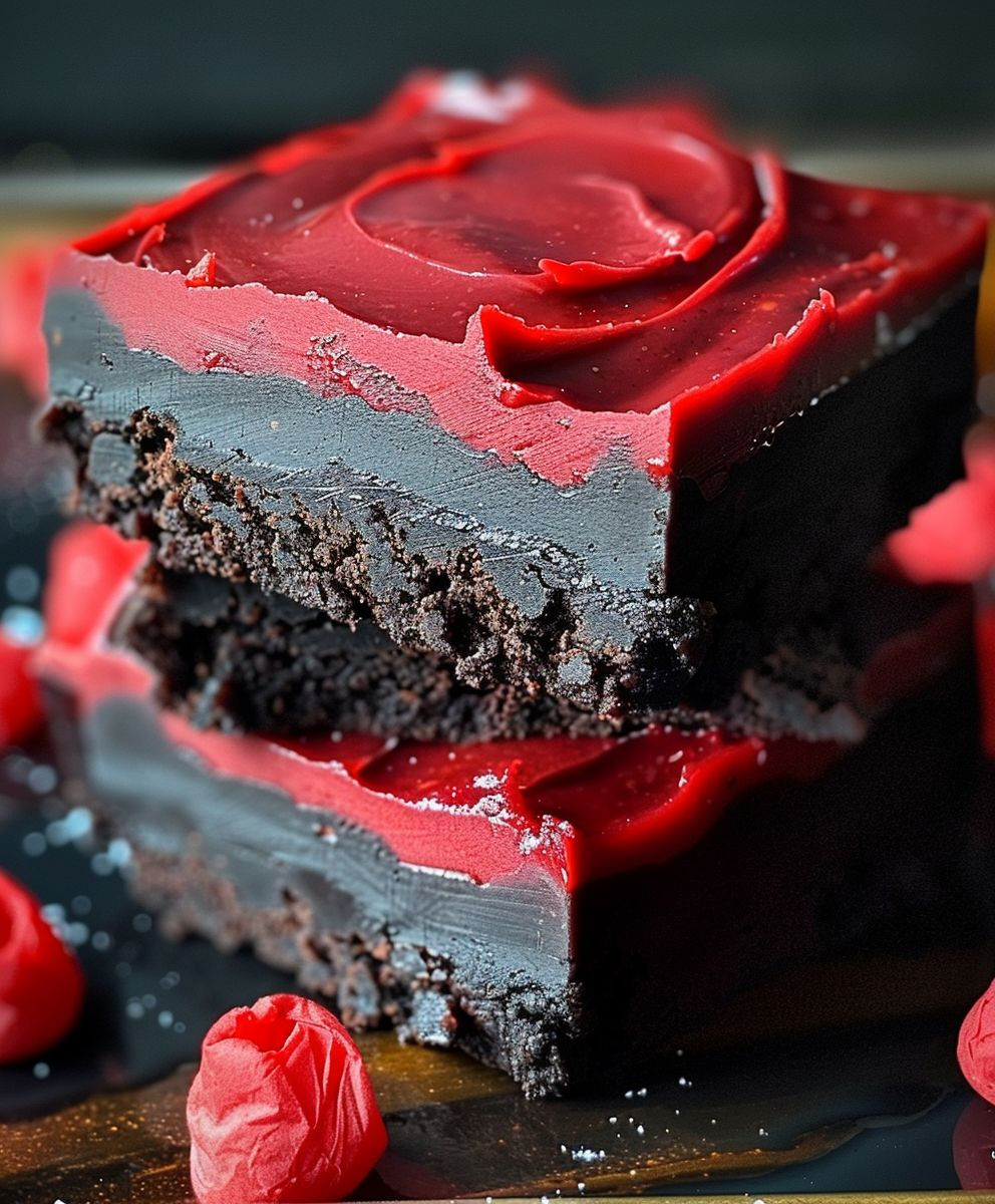 Vampir Fudge selber machen