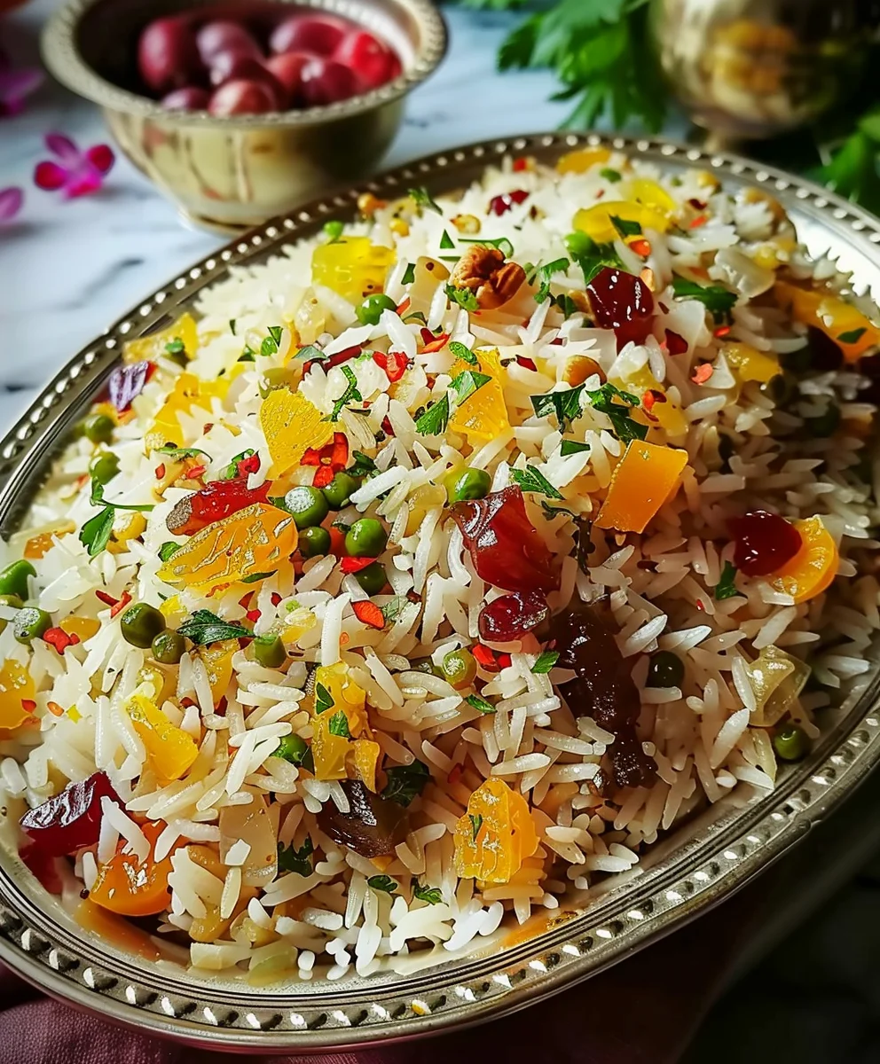 Persischer Juwelenreis Rezept: Farbenfroher Genuss für alle!