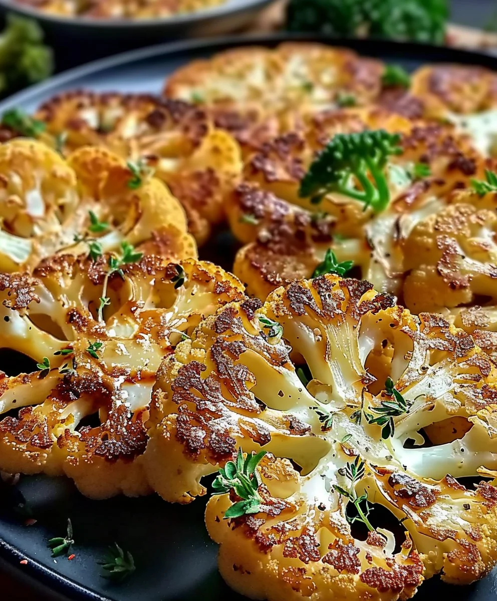 Ultimative Knusprige Blumenkohl-Steaks