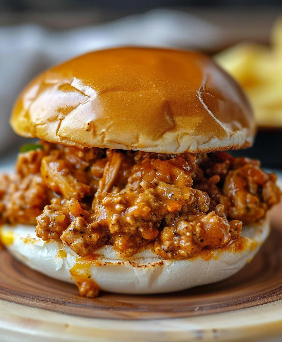 Cajun Chicken Sloppy Joes Rezept: Pikant & Saftig!