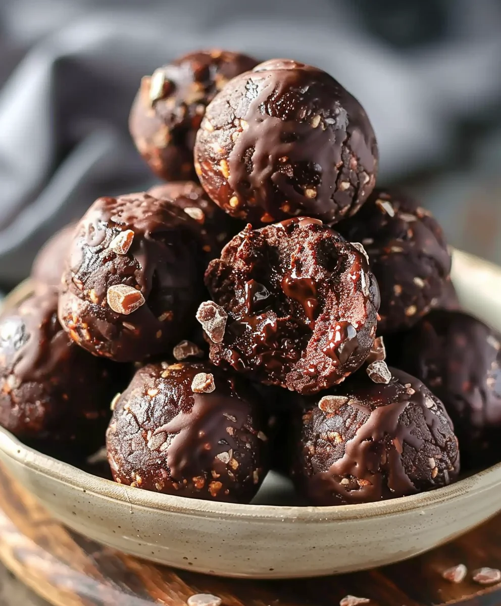 Huttenkase Brownie Protein Ballchen – Lecker & Ohne Backen!