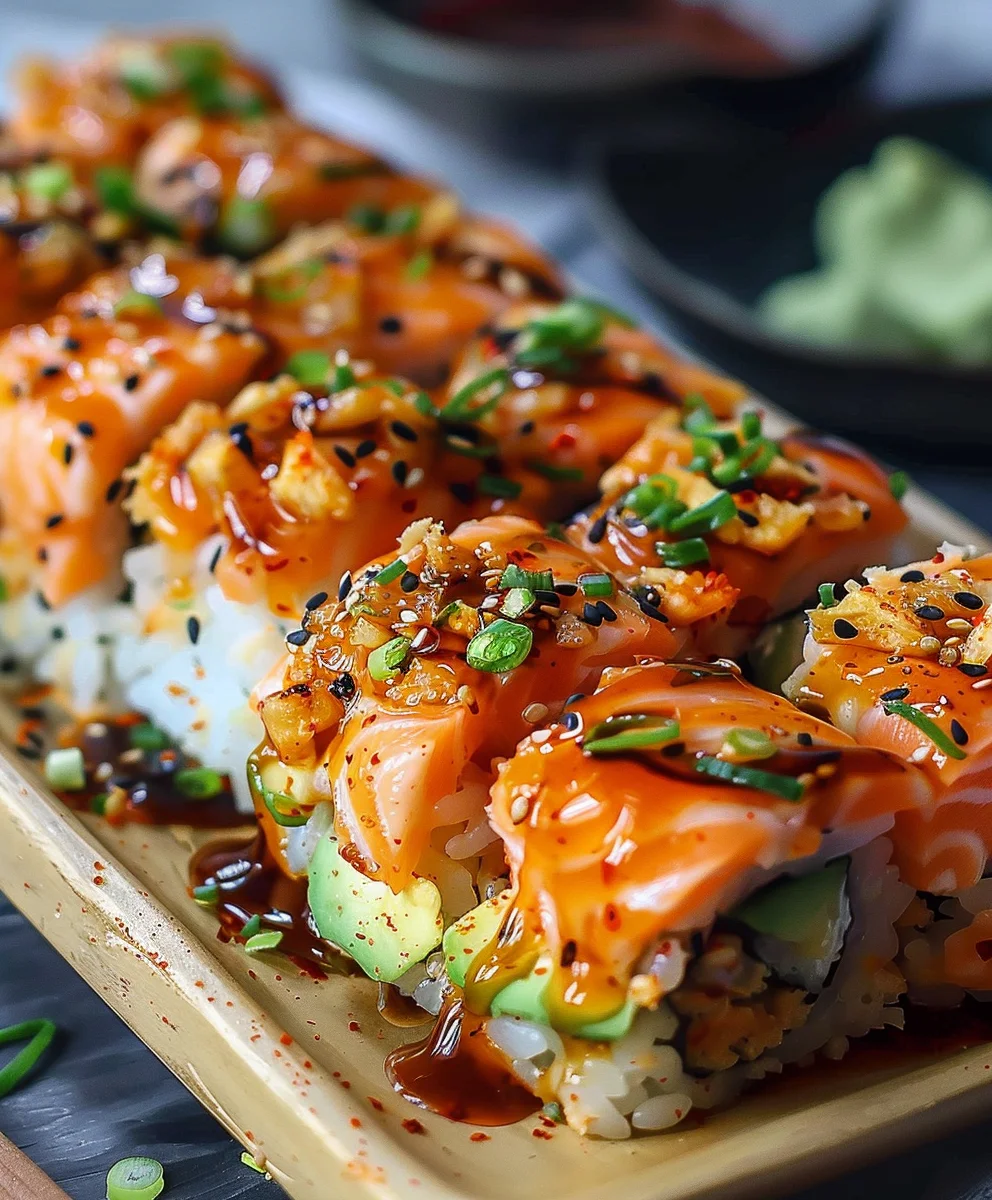 Spicy Lachs Sushi Bake Rezept: Einfach, schnell & unwiderstehlich!