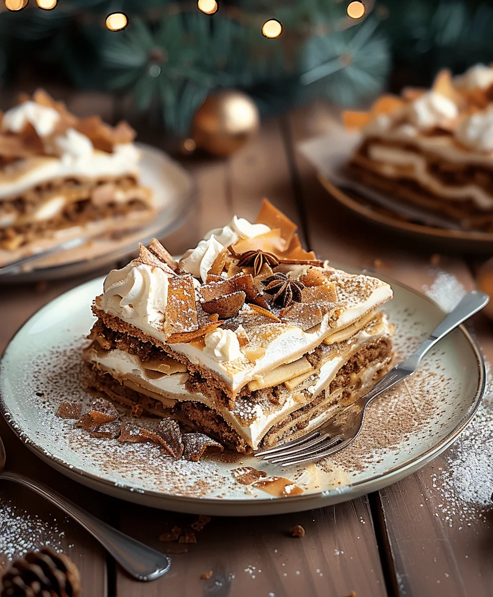 Lebkuchen Lasagne Rezept: Festliches Dessert neu entdeckt!