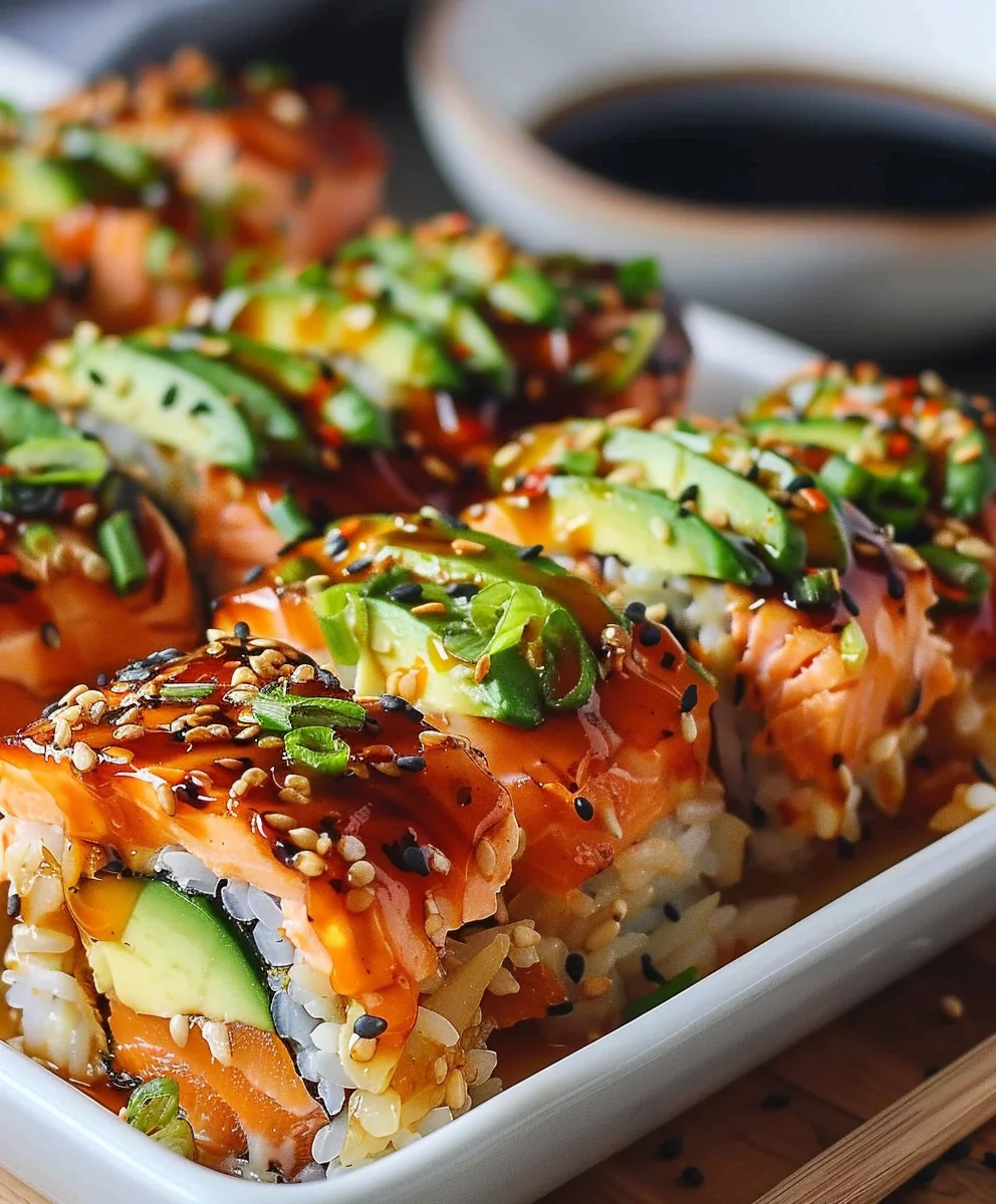 Spicy Lachs Sushi Bake Rezept: Einfach, schnell & unwiderstehlich!