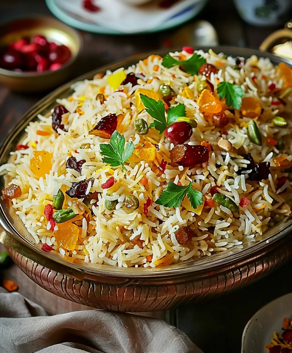 Persischer Juwelenreis Rezept: Farbenfroher Genuss für alle!