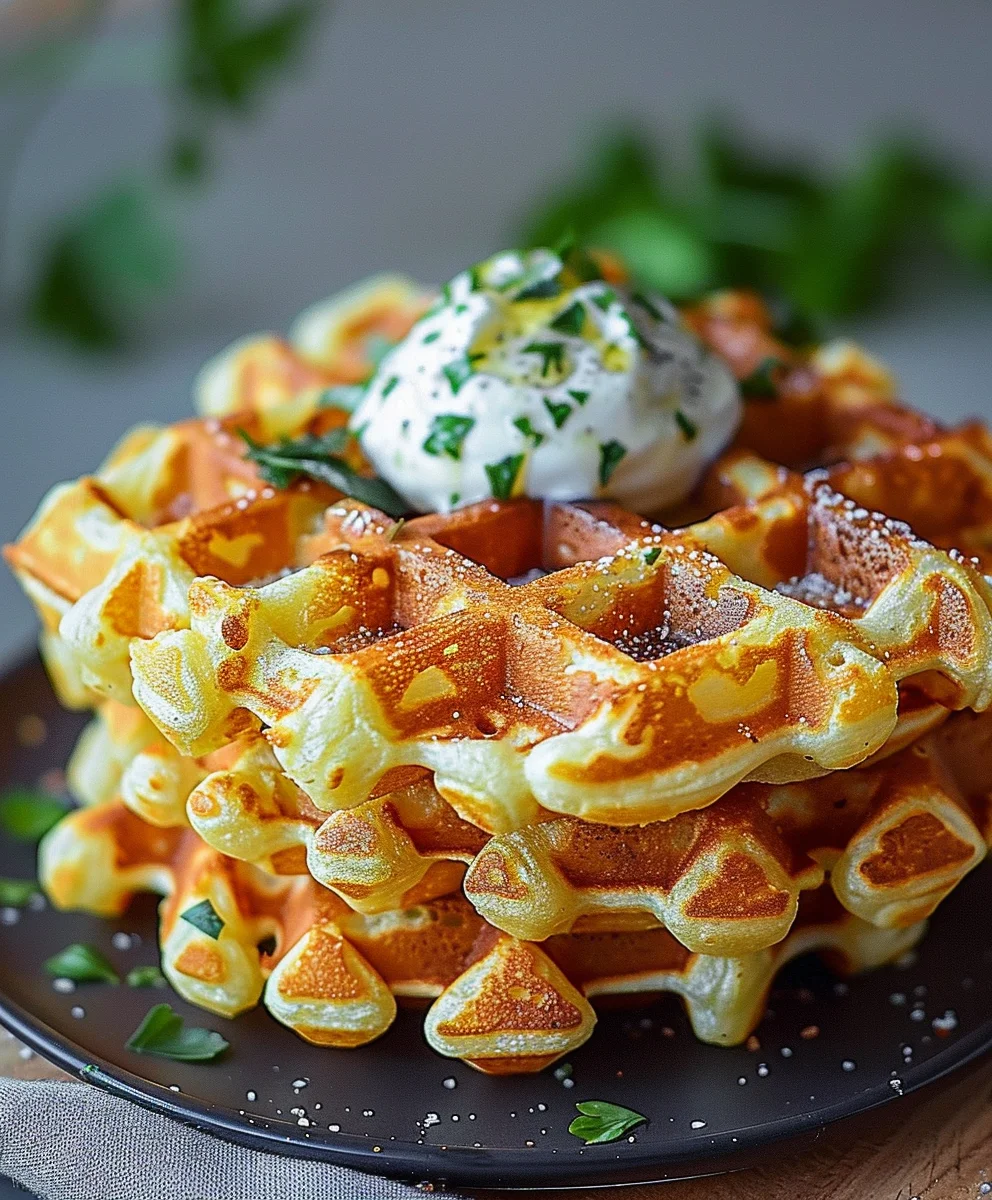 Blitzschnelle Kartoffelwaffeln: Einfach & unwiderstehlich knusprig!