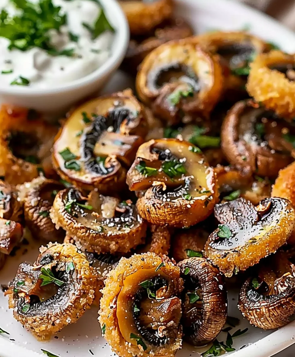 Airfryer Ranch Pilze Rezept: Schnell, einfach & unwiderstehlich!