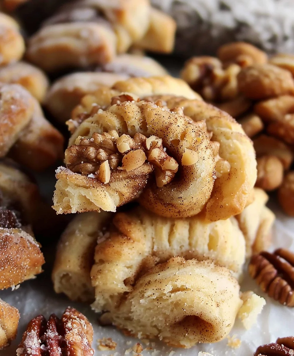 Köstliche Zimt Nuss Röllchen – Perfekt für Weihnachten!