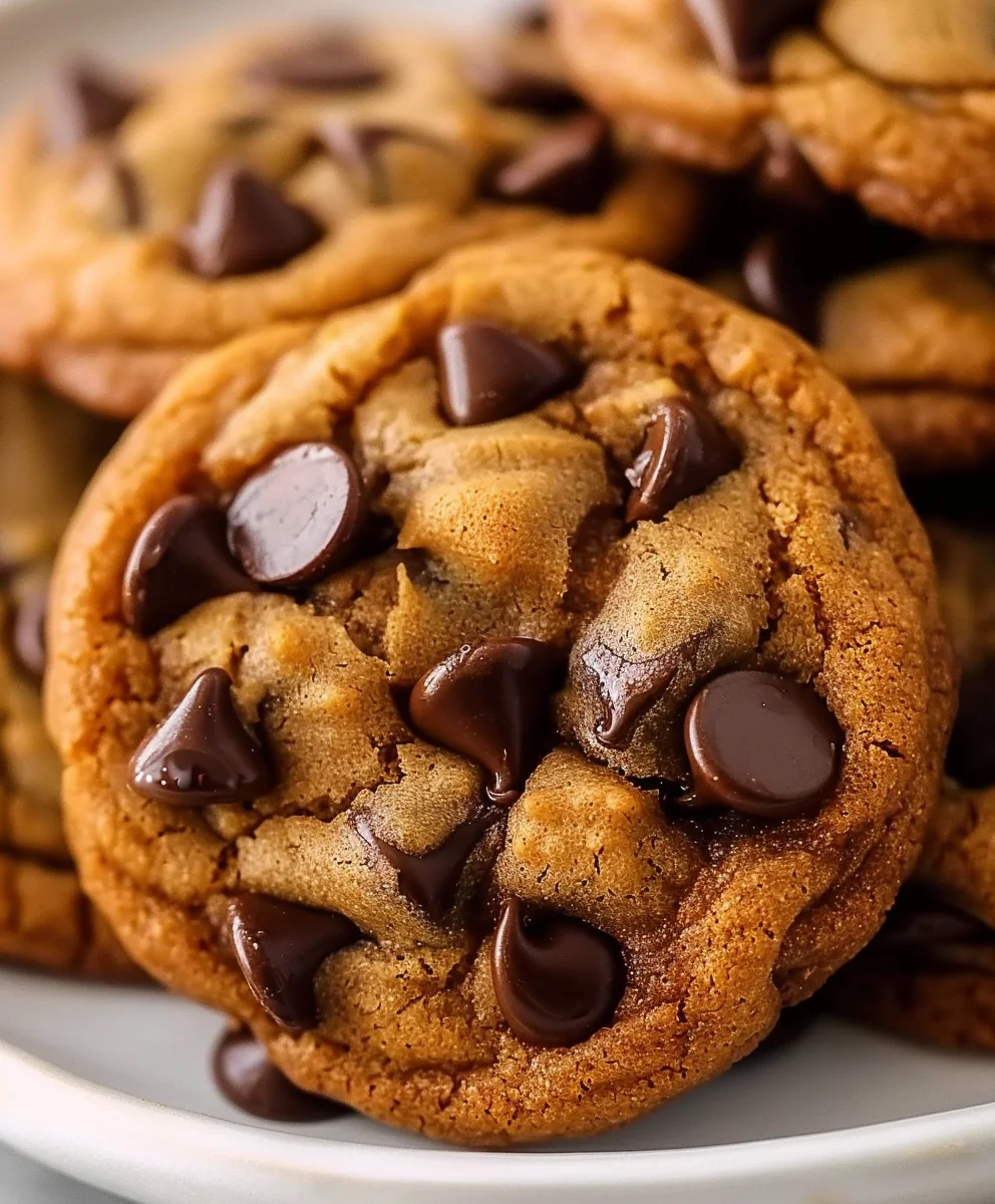 Herbstliche Kürbis Schoko Cookies mit Nussbutter – unwiderstehlich!